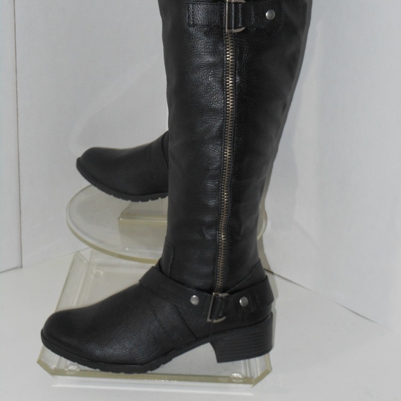 Kohl's Shoes Kohls Black Knee High Boots Size 8 Medium Poshmark